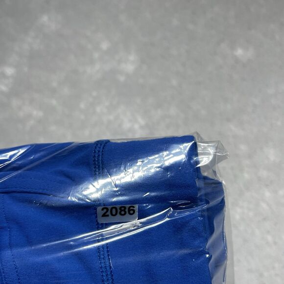 Lululemon Sweatpants Mens M Blue Straight Leg Fleece Drawstring Pockets Logo - Picture 10 of 10